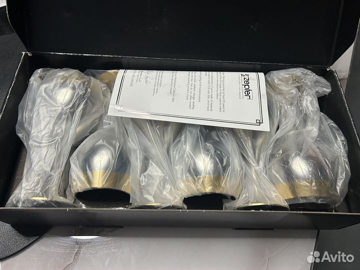 Zepter новый Набор бокалов prince