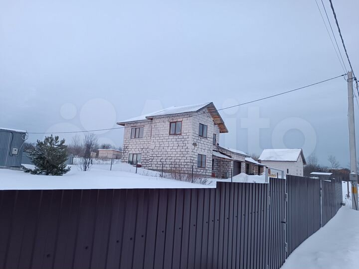 Коттедж 161 м² на участке 9,8 сот.