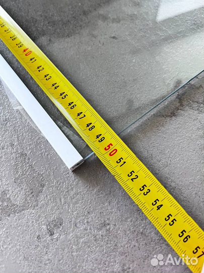 Полка для холодильника 50х35 см стеклянная