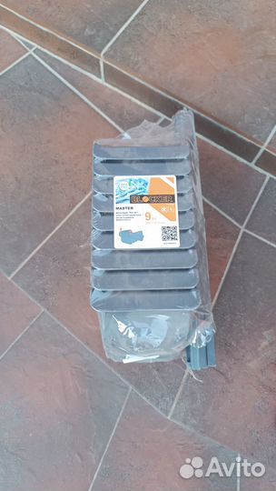 Набор лотков для метизов Blocker 9 шт + Планка