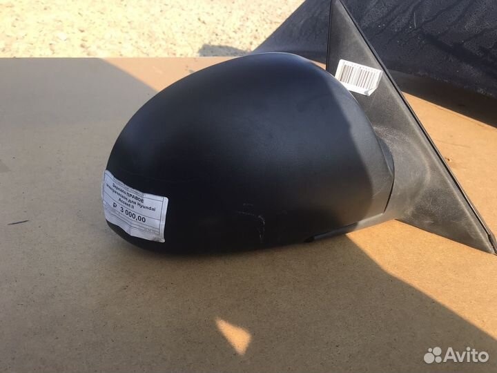 Hyundai accent II зеркало правое наружное