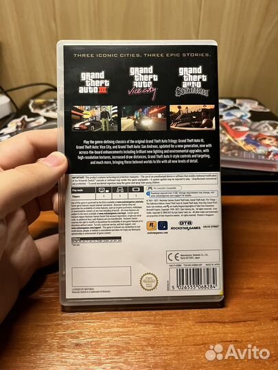 Grand theft auto the trilogy nintendo switch