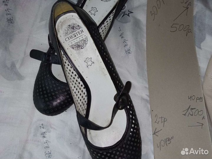 Туфли натуральная кожа 40 размер