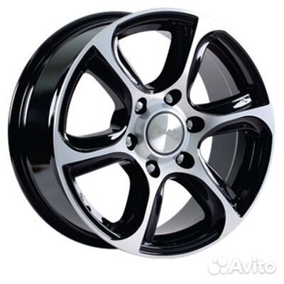 Скад 7,5x17/6x139,7 ET25 D106,2 Скала Алмаз (пш)