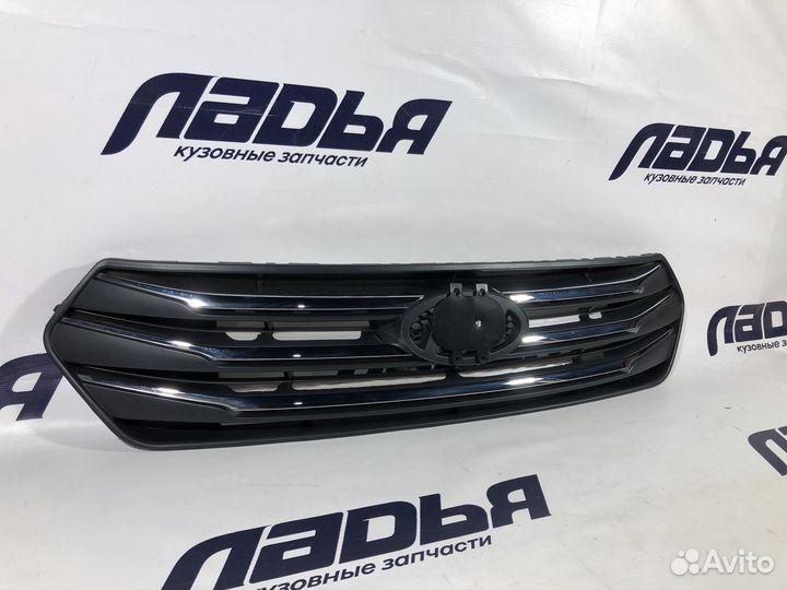 Решетка радиатора Hyundai Creta (15-21) люкс хром