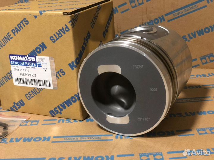 Поршень в сборе 6743-31-2110 (Komatsu S6D114)