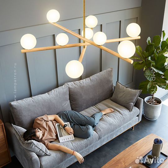 Люстра prima 9 ламп prima-9