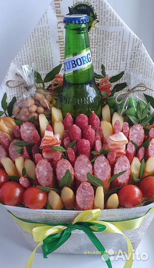 Закусочный букет для мужчины
