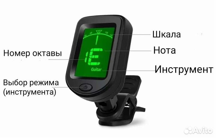 Тюнер для инструментов