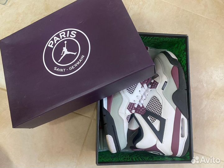 Кроссовки AirJordan 4 retro 'psg' paris