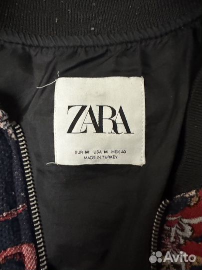 Бомбер zara