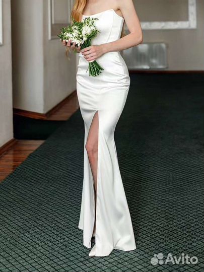 Силуэтное выпускное/вечернее/свадебное платье