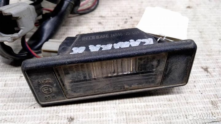 Фонарь подсветки номера Nissan Qashqai J10