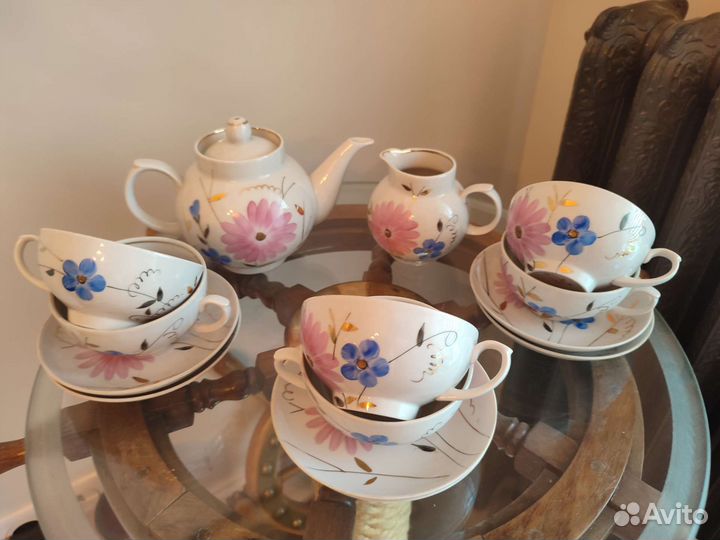 Сервиз чайный. Дулево. СССР