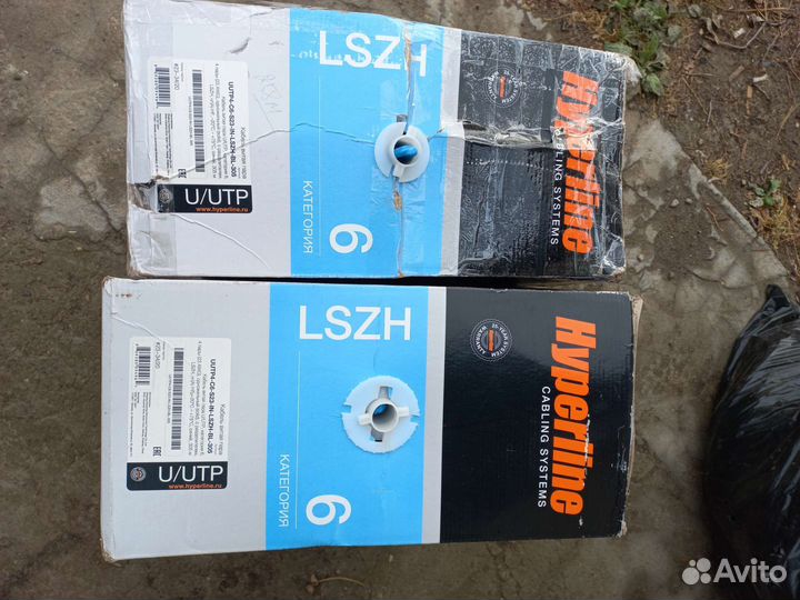 Интернет кабель hyperline 5e/6, патч корды