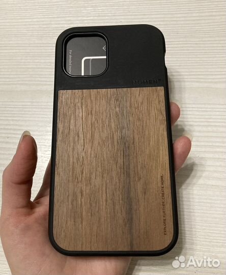 Чехол на iPhone 12 pro Moment Walnut