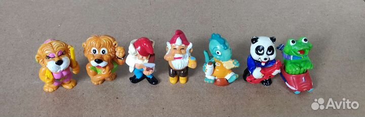 Игрушки из киндер сюрприза 90х