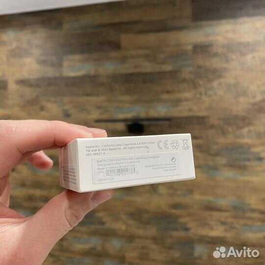 Apple EarPods lightning (новые)