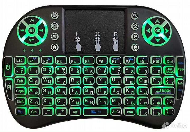 Клавиатура беспроводная для Smart TV B&C bc-692 RG