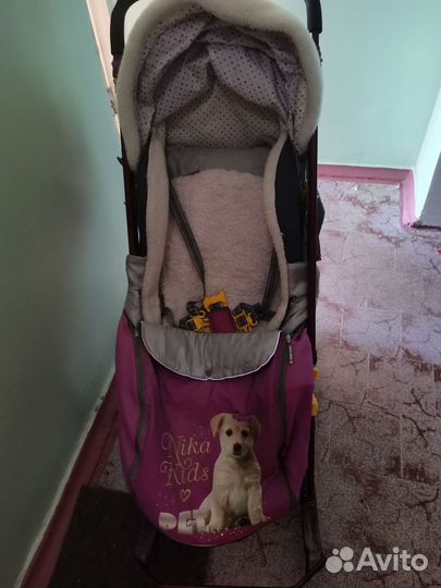 Коляска санки