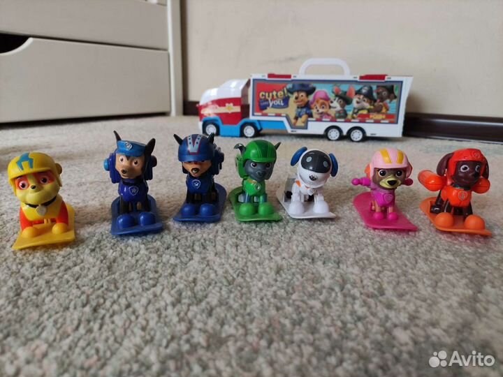 Игрушки щенячий патруль