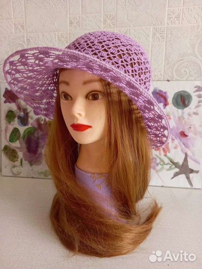 Шляпа Панамка женская летняя