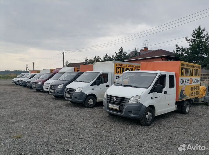 Водитель на стяжку пола