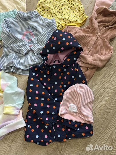 Вещи пакетом для девочки 80-86