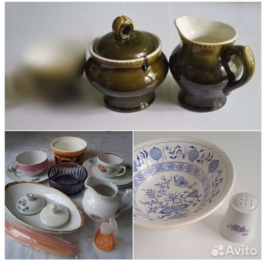 Посуда СССР остатки