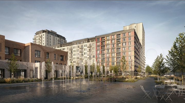 2-к. квартира, 42,3 м², 5/17 эт.