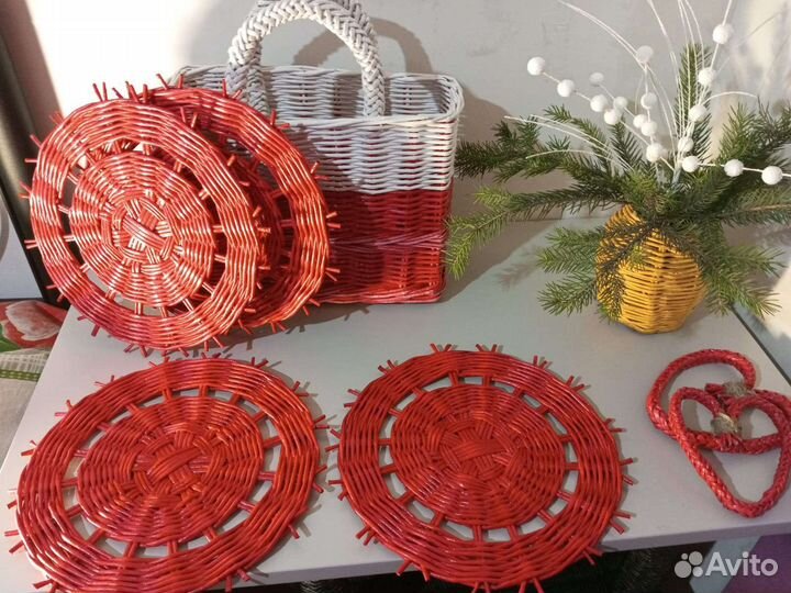 Корзина плетеная
