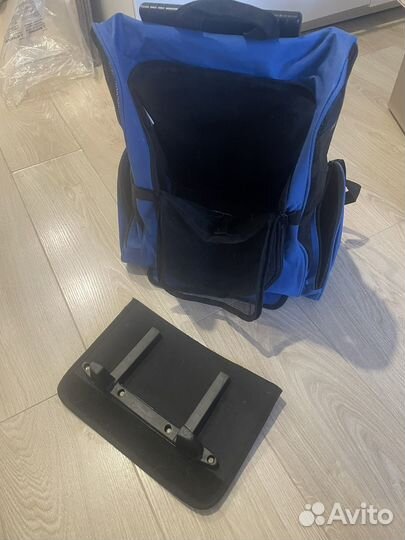 Рюкзак-переноска на колесиках для животных