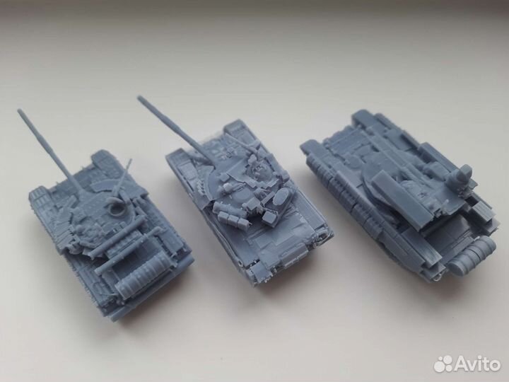 Т-72бм, Т80у, бмпт - терминатор 1/100
