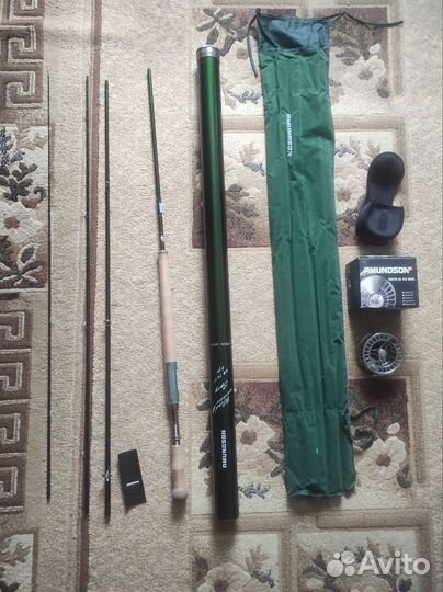 Продам нахлыстовый комплект удилище с катушкой