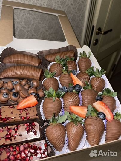 Клубника в шоколаде Callebaut