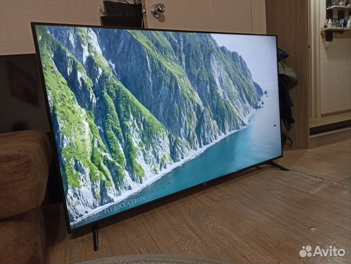 4K Телевизор HI 65 дюймов 165 см SMART TV Wi-Fi