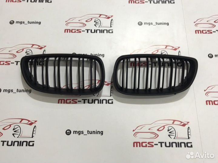 Ноздри BMW 3 серии E92 05-10г Черный Мат