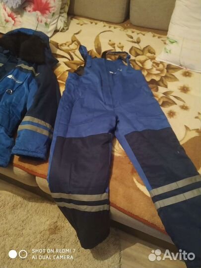 Рабочая одежда мужская зимняя 52-54