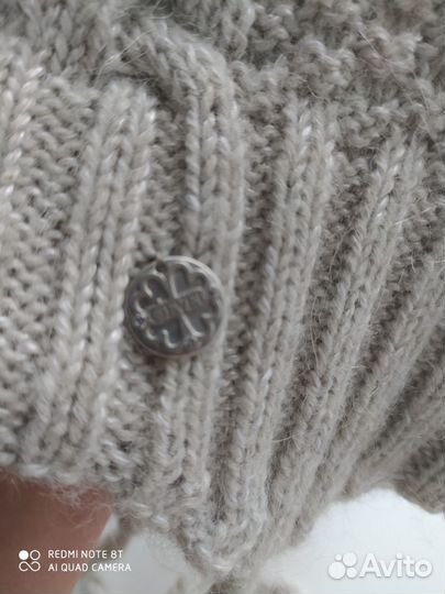 Шапочка для девочки clever зимняя на завязках