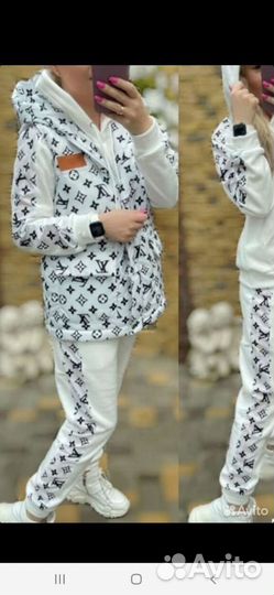 Спортивный Костюм louis vuitton 42 44 с жилеткой