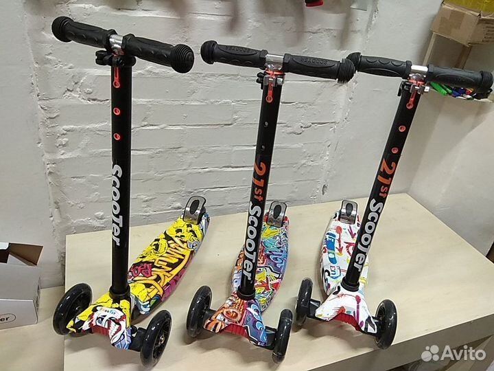 Самокаты ScooTer Mini, Maxi, Трюковые, Взрослые