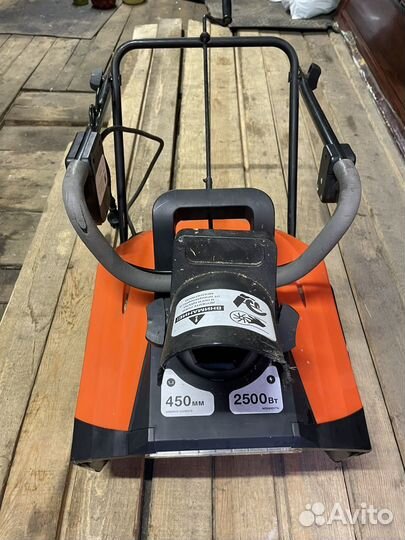 Снегоуборщик электрический daewoo