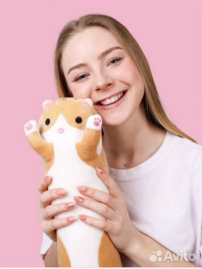 Мягкая игрушка кот Батон 50см антистресс