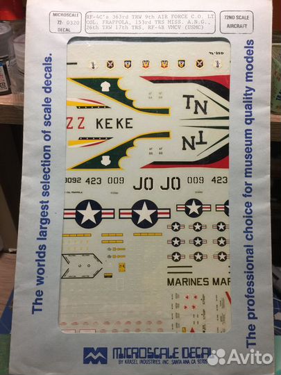 Декали для авиации 1/72 & 1/48
