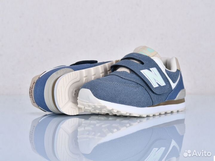 Кроссовки детские New Balance натуральная замша