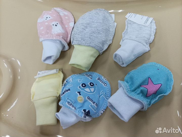 Царапки и другая одежда для новорожденных