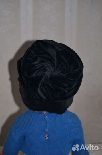 Шапка женская велюровая новая