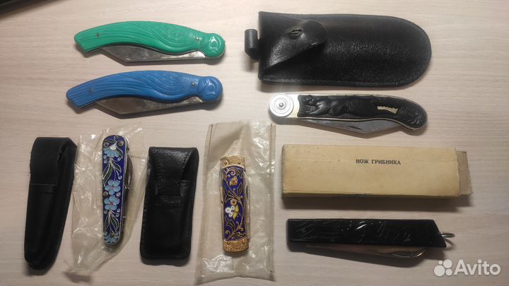 Редкие складные ножи ссср. пкмоор. Горячая эмаль