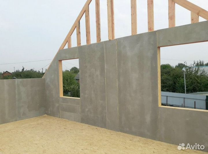 Цементно-стружечная плита бзс 20*1200*3200 мм