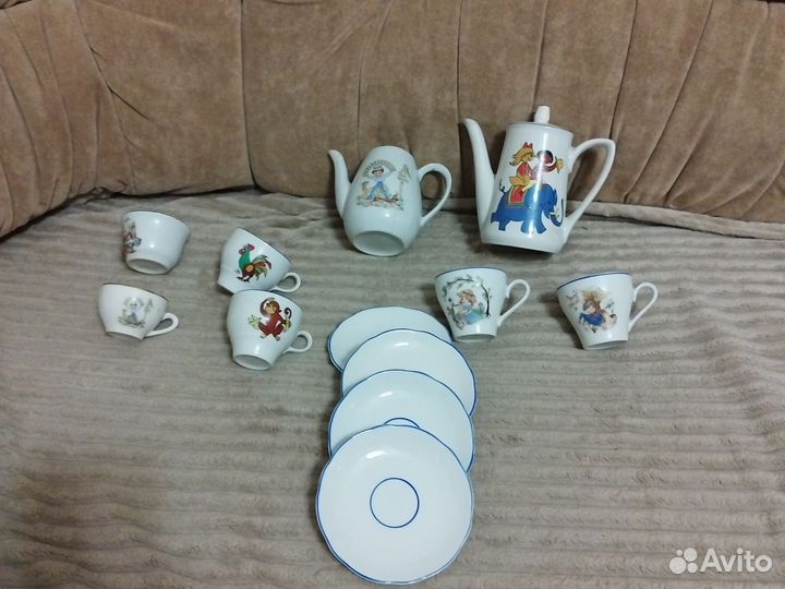 Сервиз чайный детский
